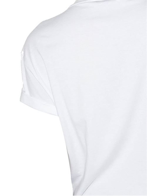 White cotton t-shirt Brunello Cucinelli | MPT18BB300C159